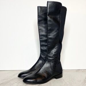 Louise et Cie Verdi Leather Black Stretch Boot 6M